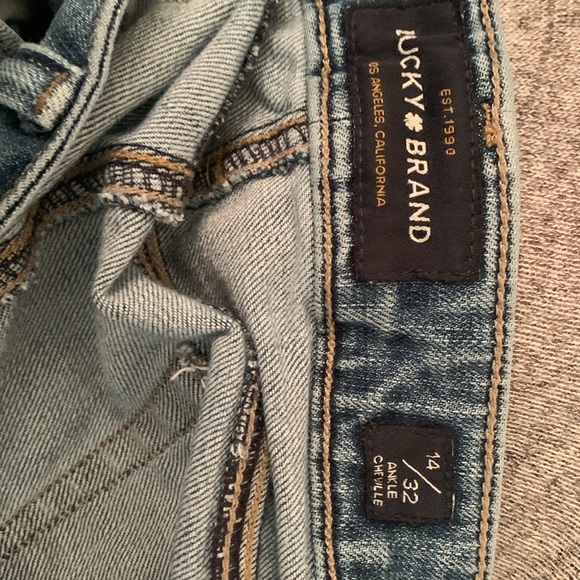 Lucky brand Ankle Chevelle Ava Skinny women’s size 14/32 denim blue jeans - Picture 5 of 5